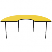 Focus Table Yellow Ezy-Height Leg