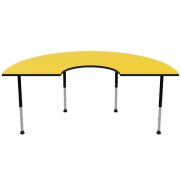 Focus Table Yellow Innovation Leg