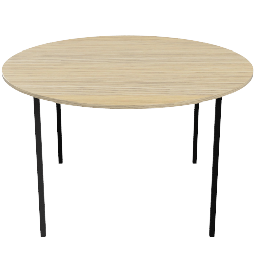 Hercules Round Natural Oak