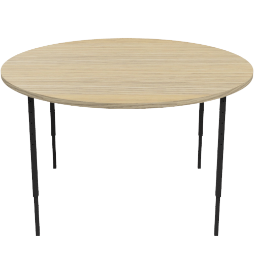 Ezy-Height Round Natural Oak