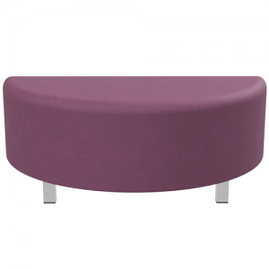 Quad Half Round Ottoman