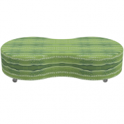 Quad Peanut Ottoman Indigenous Binda